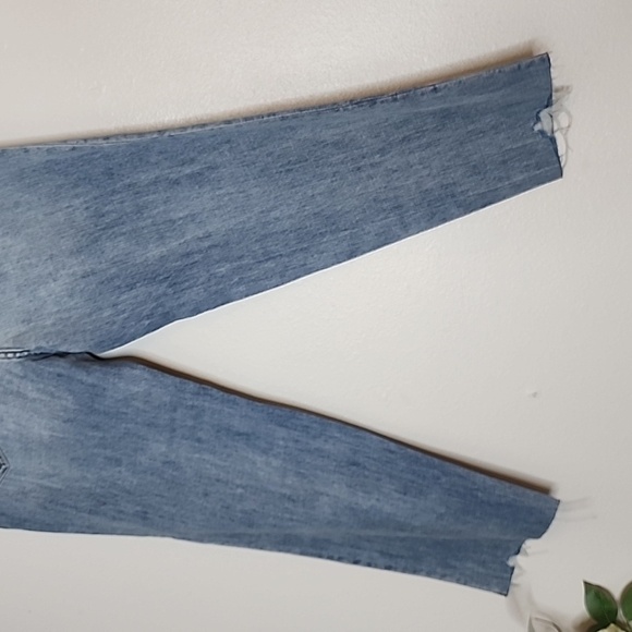 NEW Pistola Presley High Rise Relaxed Roller Jean Distressed Straight Leg Luxury - Picture 10 of 14